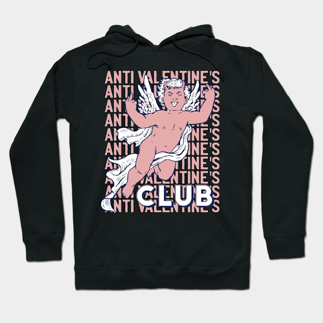 Cupid's Anti-Valentine's Manifesto Hoodie by Life2LiveDesign